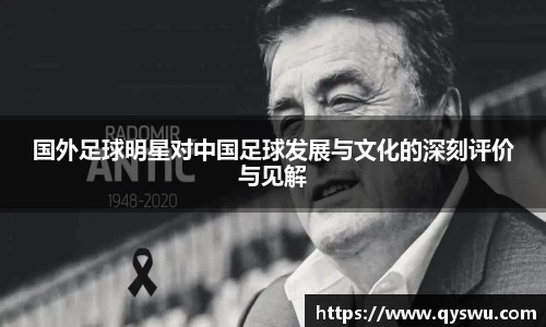 国外足球明星对中国足球发展与文化的深刻评价与见解